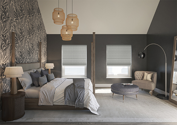 Braemar, Elephant - Motorised Roman Blind - Image 8
